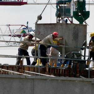 Cantiere edile lavoro