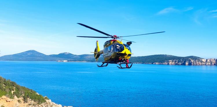 Gli elicotteri dell’emergenza di Areus