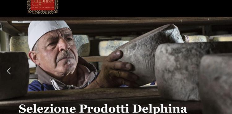 la home page di selezione delphina