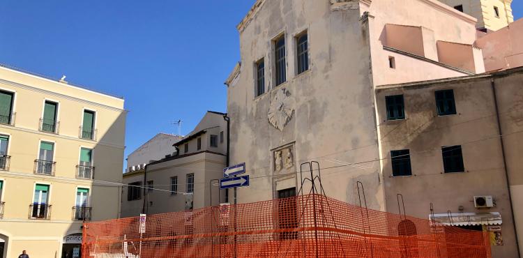 piazza ginnasio - il cantiere