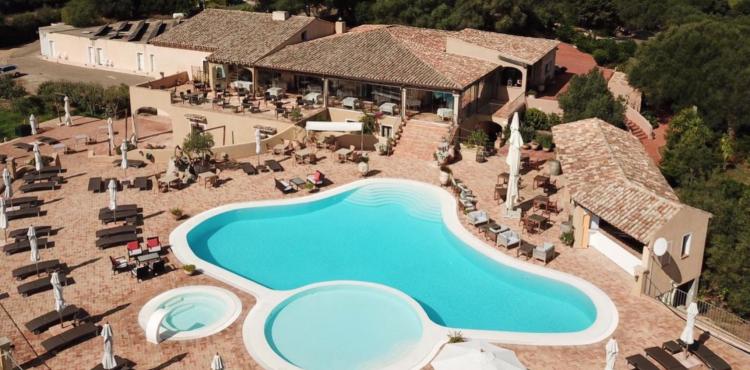 L'hotel Felix, in Gallura