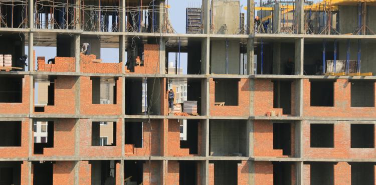 Palazzo in costruzione